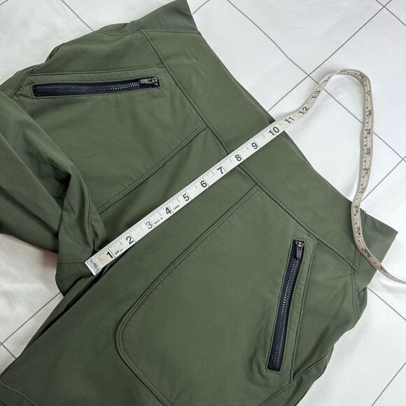 Duluth Trading Co Pants Womens 8 Green Flexpedition Skinny Nylon Hiking Pull On - Picture 8 of 11